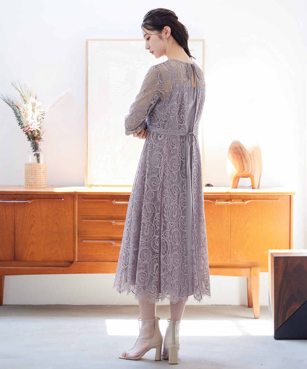 楽天市場】FashionSale全品5%OFFCoupon レースワンピース ロング
