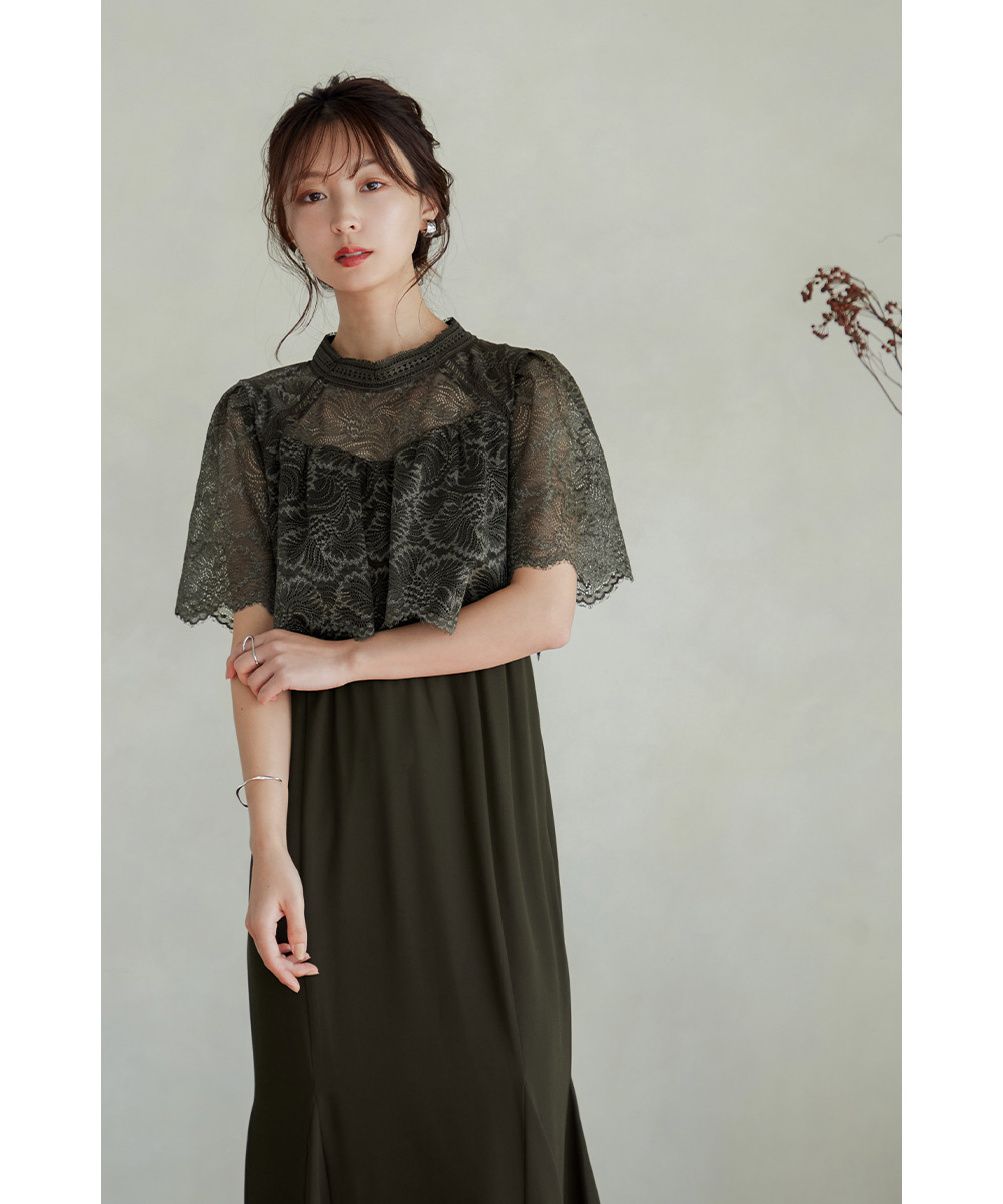 niana 結婚式 ワンピース パーティードレス レース マーメイド