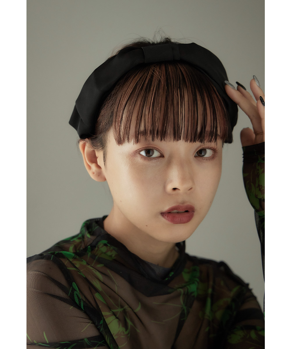 niana カチューシャ ヘアアクセサリー ヘッドドレス サテン