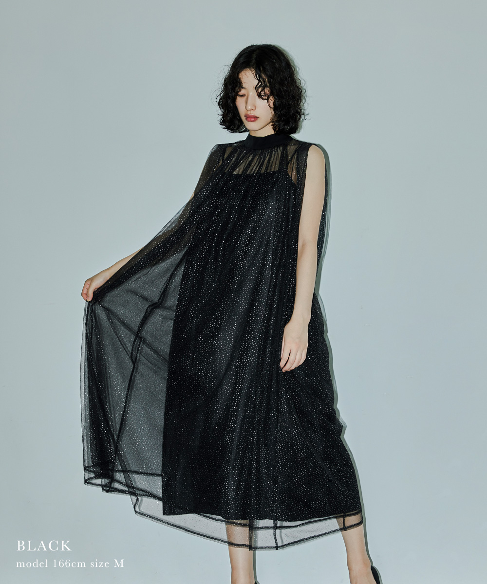 niana（ニアナ） シアーラメAラインドレス パーティードレス 結婚式