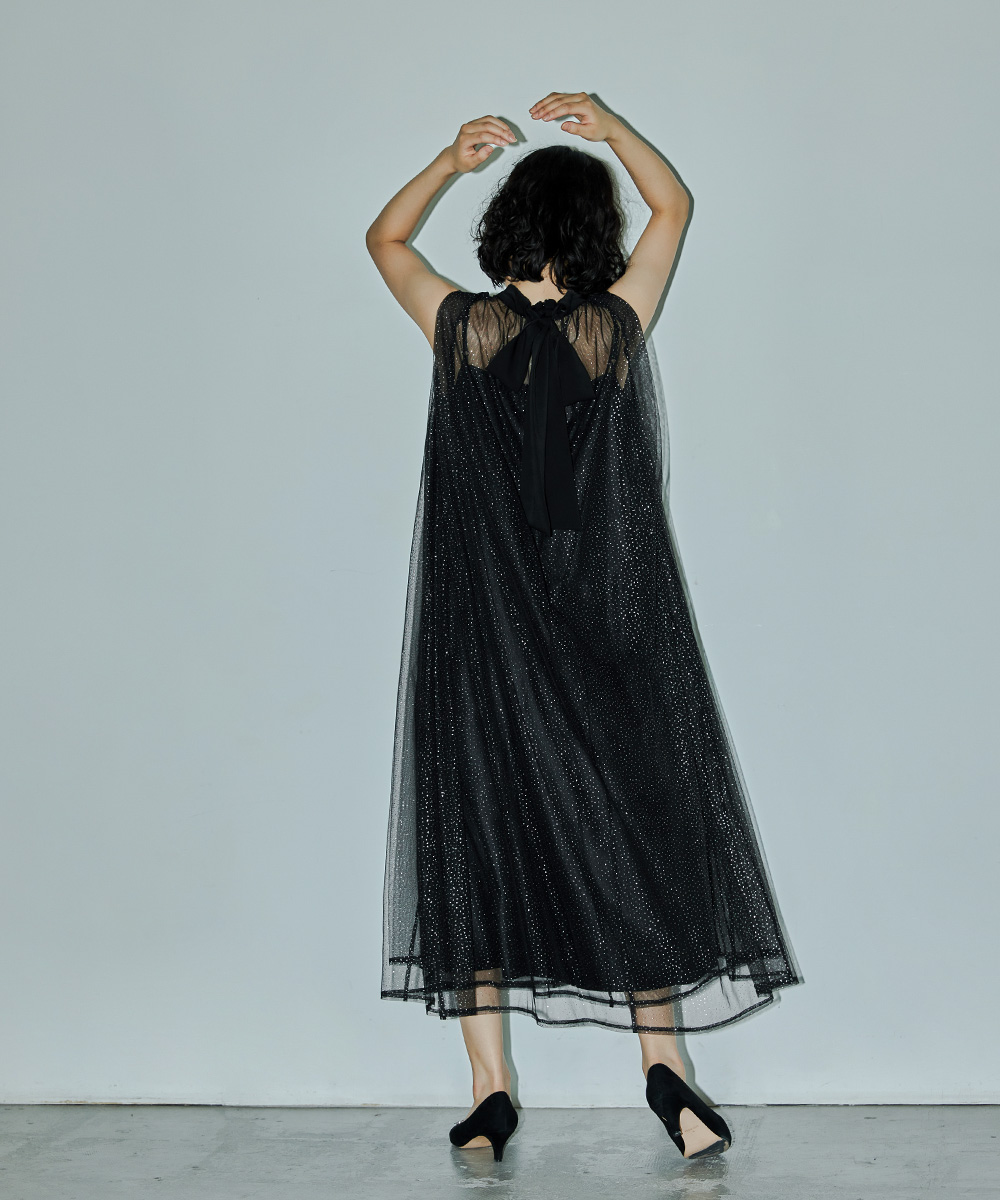 niana（ニアナ） シアーラメAラインドレス パーティードレス 結婚式