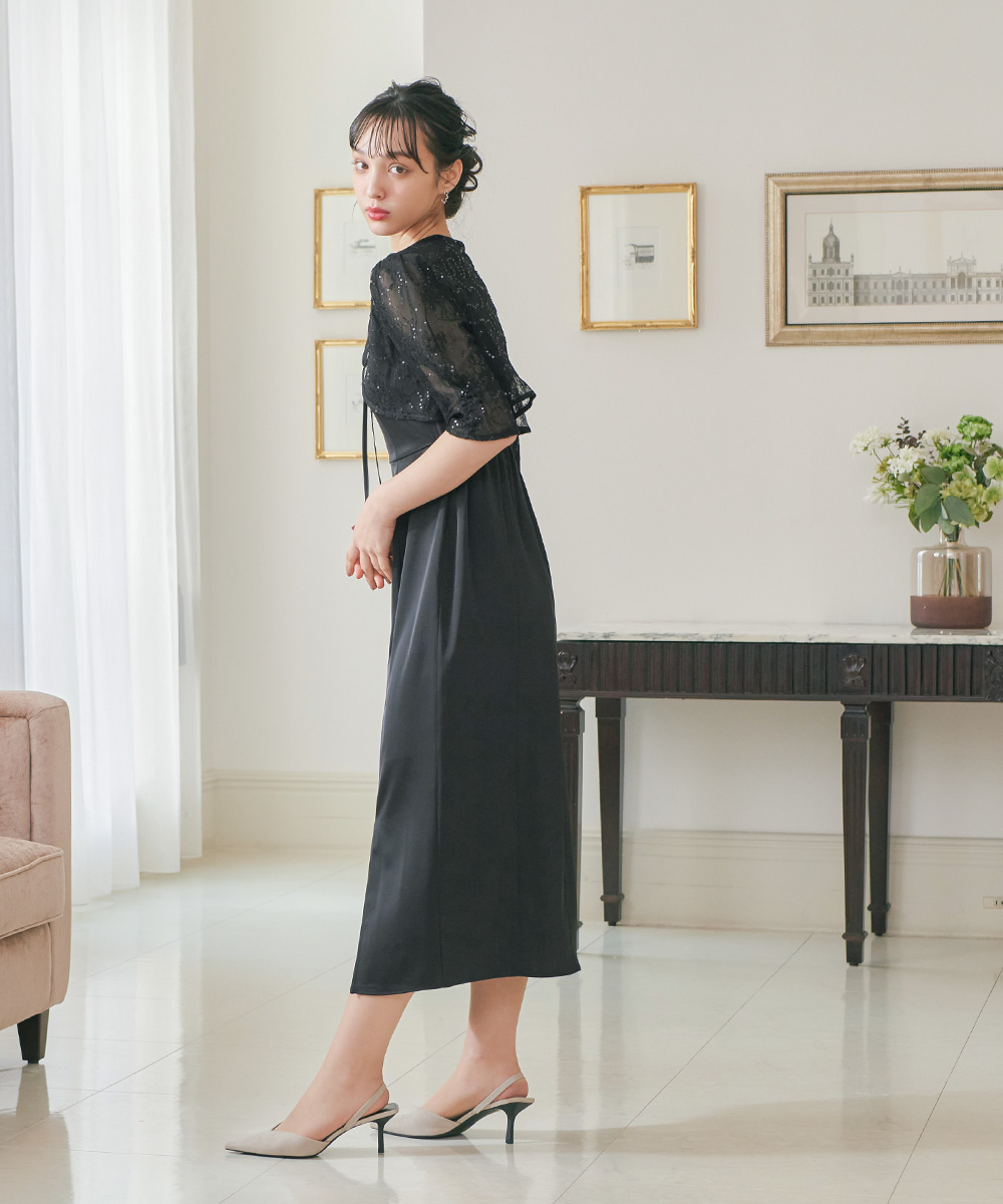 niana 結婚式 ワンピース パーティードレス ボレロ キャミワンピ