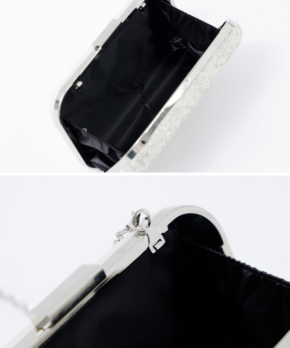 【新品、未使用】 ドレステリア　バッグ　クラッチバッグ　ポーチ　ビーズ　希少 na0220005284_003.jpg