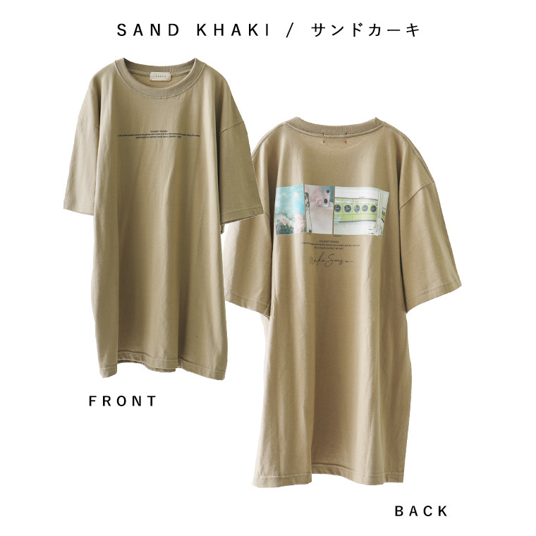 Fashion Letter 後ろ姿もさり気なくお洒落なバックプリント