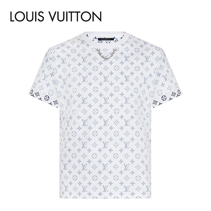 Louis Vuitton Lv escale printed t-shirt (1A8QDI)