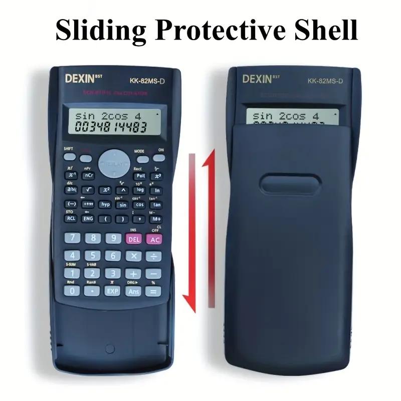 関数電卓 12桁 科学電卓 240機能 2行表示 統計計算 数学電卓 多機能 高