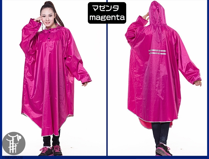 レインウェア 梅雨対策 レインコート レインポンチョ 男女兼用 ロング レインパーカー レインジャケット 雨合羽 雨具 自転車 通勤 通学 防水 撥水｜fashionrezumu｜02