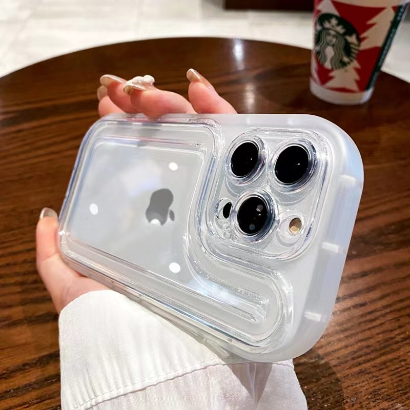 iPhoneケース クリア 強化 耐衝撃 iphone17 エアクッション iPhone16