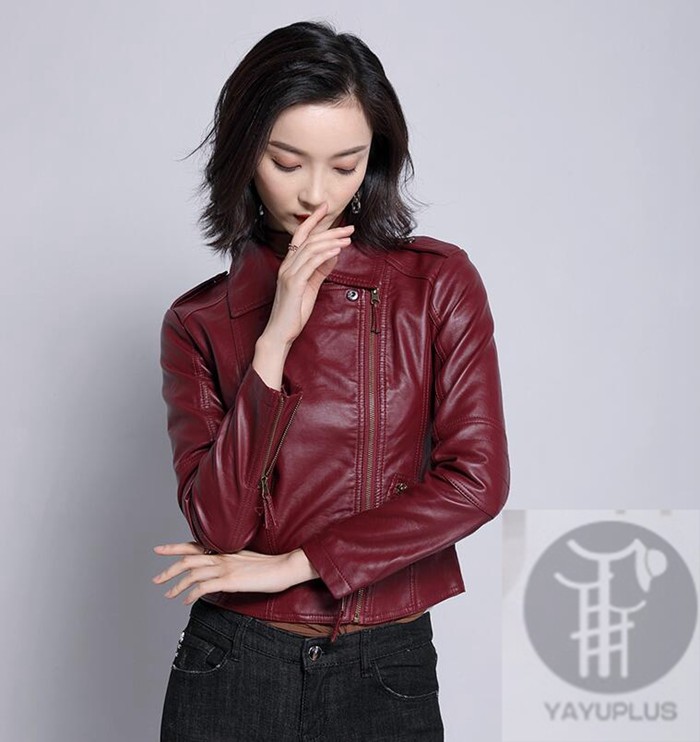 ジャケット ライダースジャケット レザージャケット レディース 秋 秋服 革ジャン 合皮 フェイクレザー ジャンパー トップス 代引不可 Hanfeng01 流行リズム 通販 Yahoo ショッピング