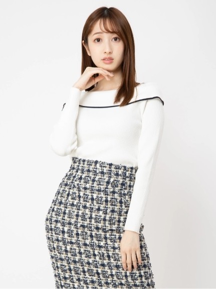 Be Radiance ビー 2wayリボンニット 市場 ラディエンス