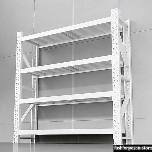 スチールラック 業務用 重型倉庫ラック 4段 高さ200cm 耐荷重280kg/段