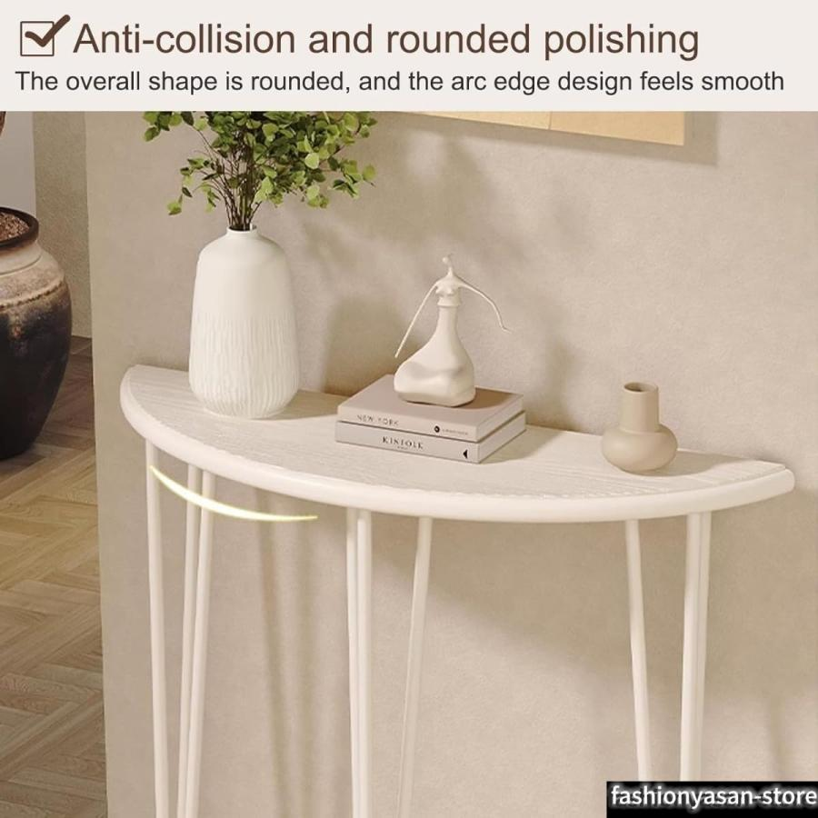 コンソールテーブル 半円のおすすめ人気商品一覧 通販 - Yahoo