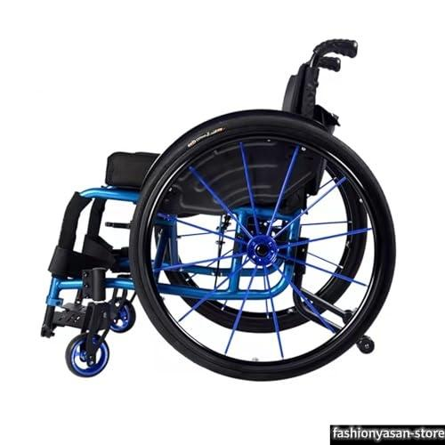 軽量アルミ製 車いす 自走型 折りたたみ 車椅子 スポーツ車椅子障害者