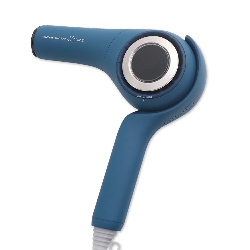 d/more ヘアドライヤー BD-101B ブルー radiant（ラディアント） radiant hair dryer d/more ヘアドライヤー
