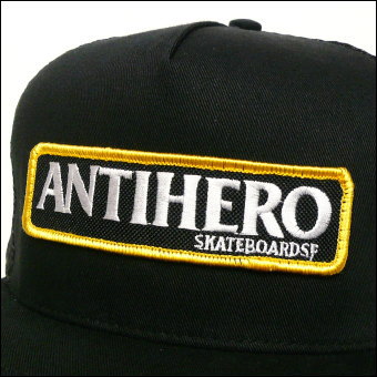 ANTIHERO ANTIHERO（アンタイヒーロー）ロゴワッペンメッシュ