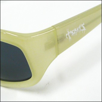 新品未使用　金属製　メタルサングラス　シルバー　イエロー　トラビス y2k METAL OVAL SUNGLASS（メタルオーバルサングラス）SILVER × YELLOW