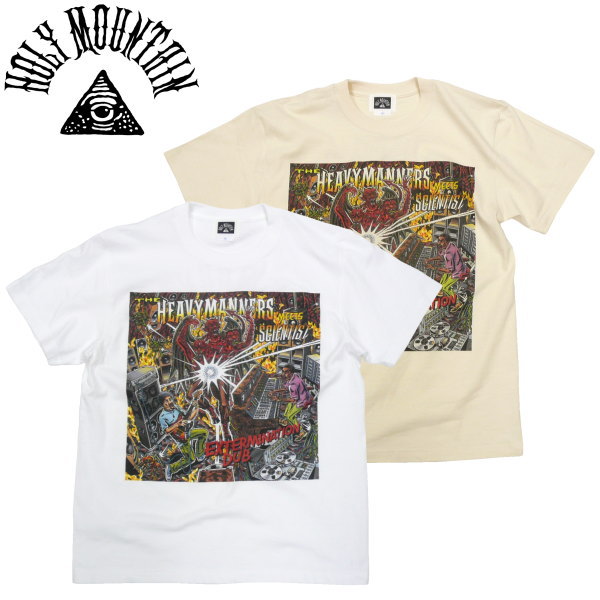 HOLY MOUNTAIN x THE HEAVYMANNERS Tシャツ TONY McDERMOTT