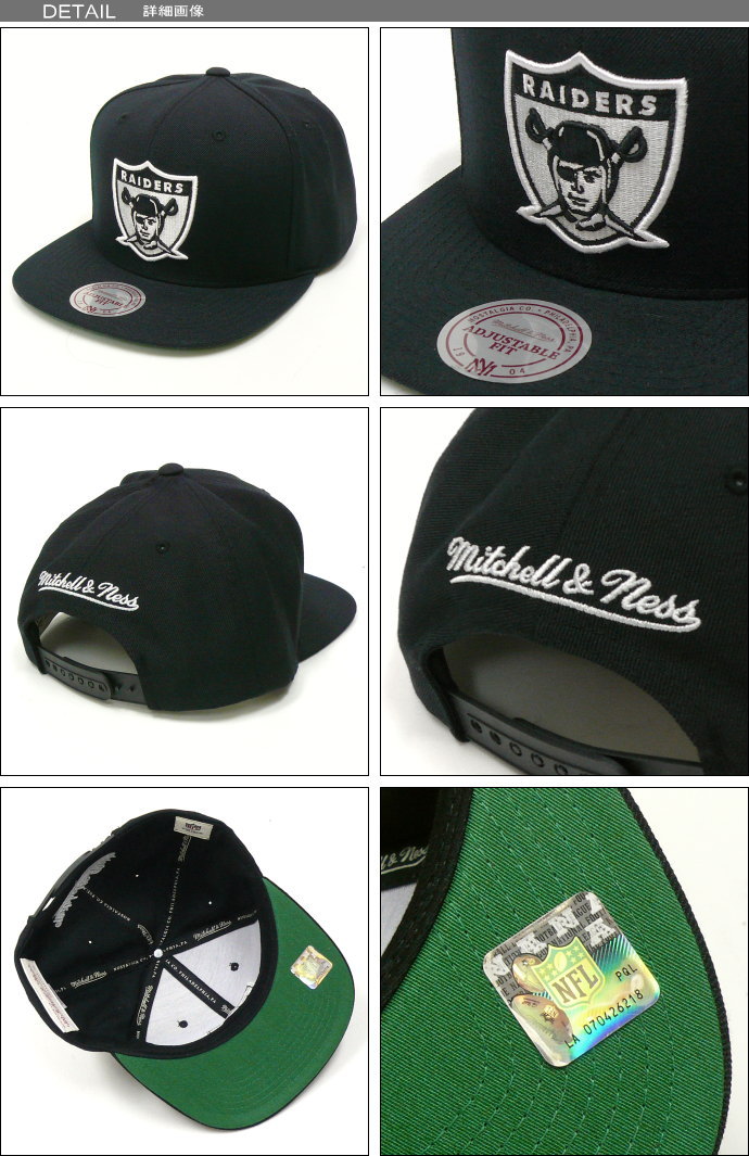 Mitchell&Ness（ミッチェルアンドネス） (ミッチェル＆ネス) RAIDERS