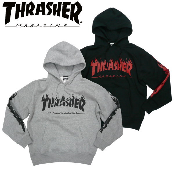 当店は最高な-パーカー THRASHER/スラッシ•ャー ボアパーカー ブランド