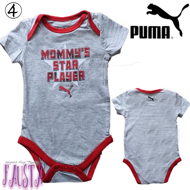 半袖ロンパース Puma プーマ ボディスーツ スポーツブランド ベビー服 新生児 赤ちゃん服 B021 B021 Fausta Belinda 通販 Yahoo ショッピング