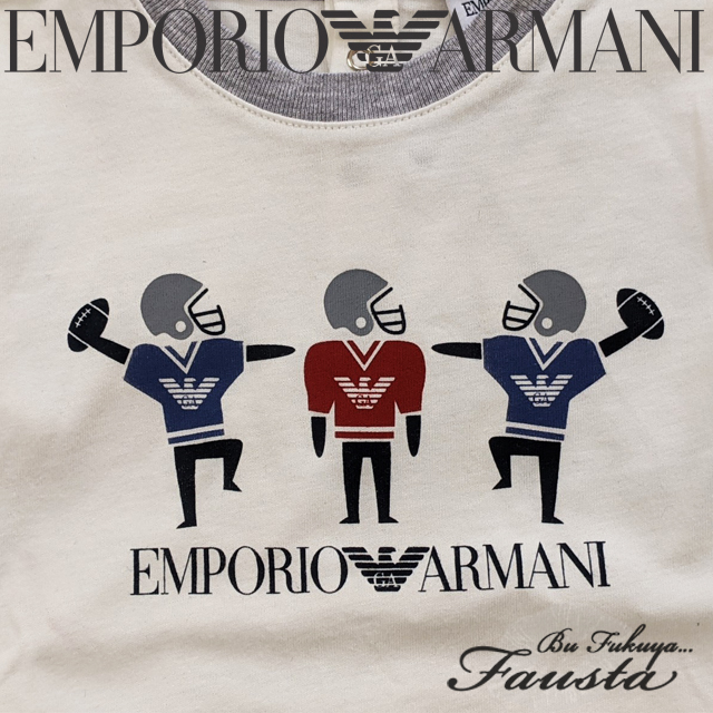 EMPORIO ARMANI 出産祝い 男の子 ブランド子供服 おしゃれ 80 90