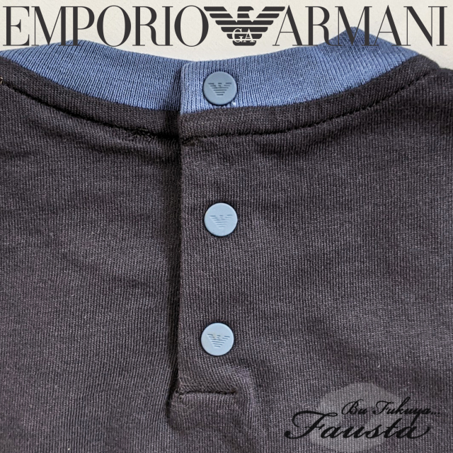 EMPORIO ARMANI 出産祝い 男の子 ブランド子供服 おしゃれ 80 90