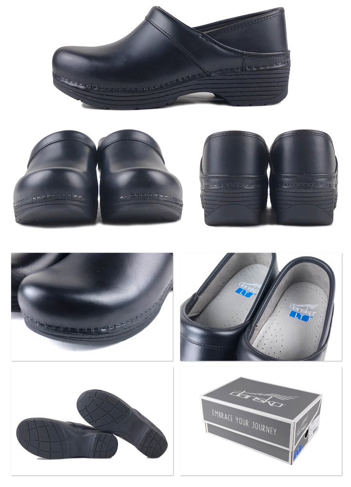 ダンスコ dansko LTプロ LT Pro Black Leather レディース