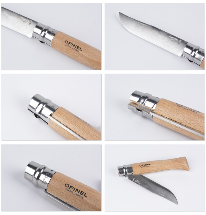 オピネル OPINEL NO.12ステンレススチールナイフ Stainless Steel Knife  NO.12 001084 アウトドア キャンプ 釣り 折り畳み式 携帯しやすい オピネルナイフ