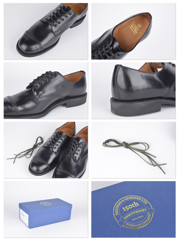 サンダース SANDERS ミリタリーダービーシューズ MILITARY DERBY SHOE