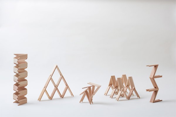 more trees 積み木 つみき tsumiki 22ピース 隈研吾デザイン : FAVOR