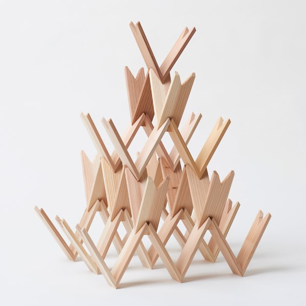 more trees 積み木 つみき tsumiki 22ピース 隈研吾デザイン : FAVOR