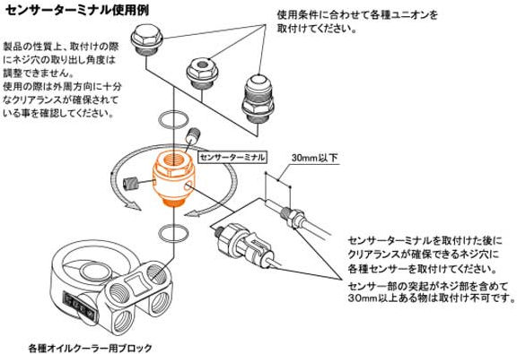 オートハウスつかさき / トラスト オイルクーラー センサーターミナル