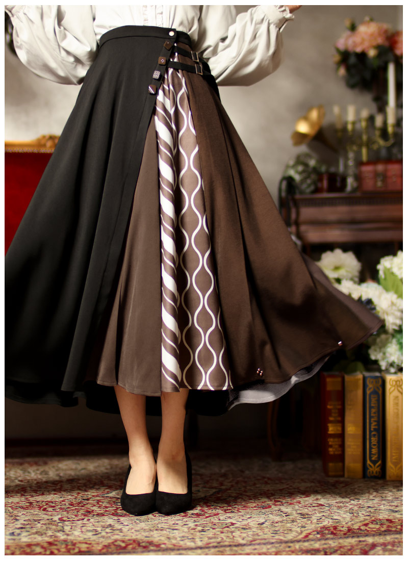 ボンボンショコラロングスカート[23年11月中旬予約開始] : Favorite