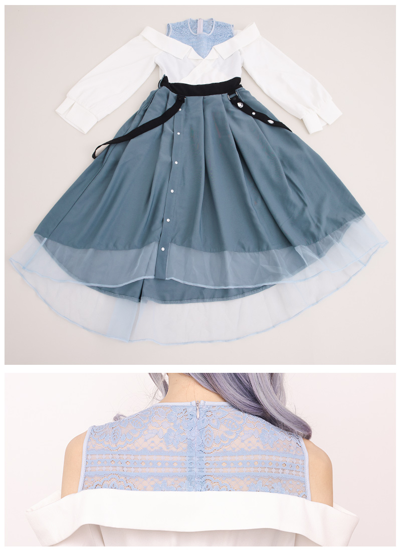 favorite レースワンピース レース ケープ アンサンブル ワンピース＊Favoriteオリジナル