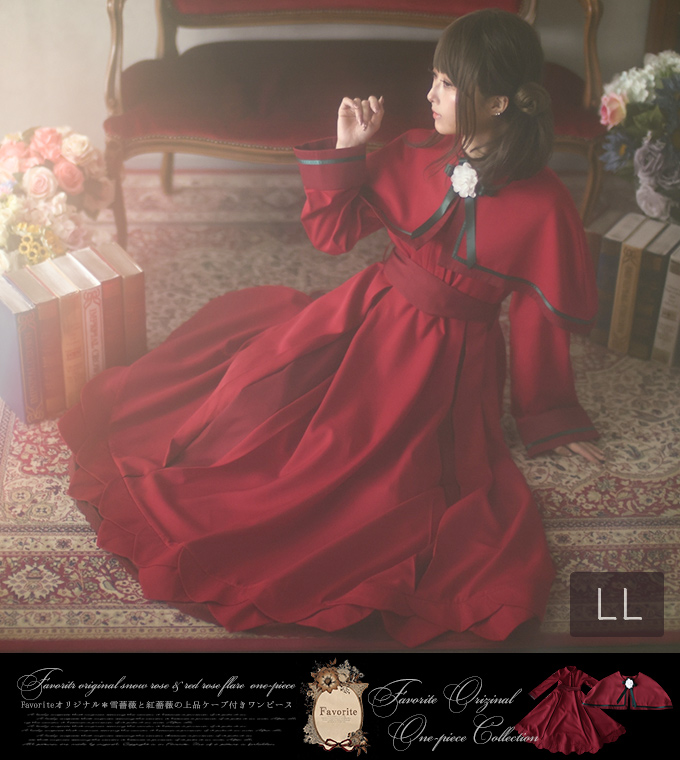 新品19万◆レナランゲ◆素敵に赤！極上クチュールデザイン！フェミニンワンピ◆38 新品19万◇レナランゲ◇素敵に赤！極上クチュールデザイン