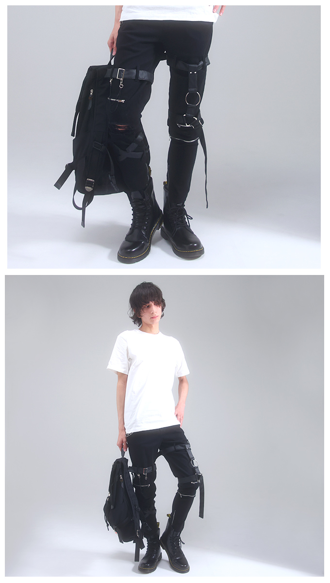 Favorite フェイバリット デニム ボトムス ロック パンク サブカル系