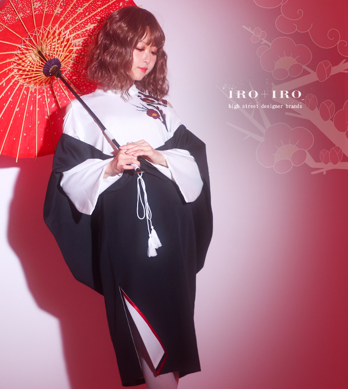Favoriteオリジナル花札風配色こいこいドッキングワンピース2022