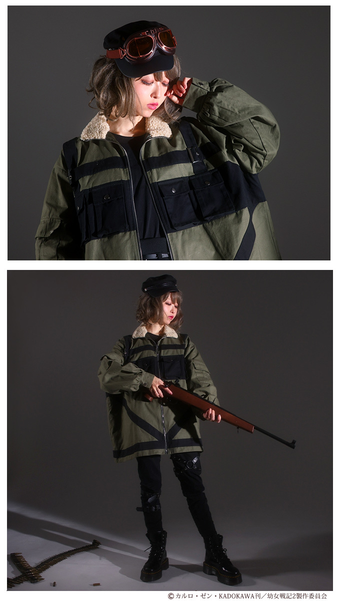 男女兼用BIGサイズ幼女戦記Favoriteオリジナルターニャ出撃服風