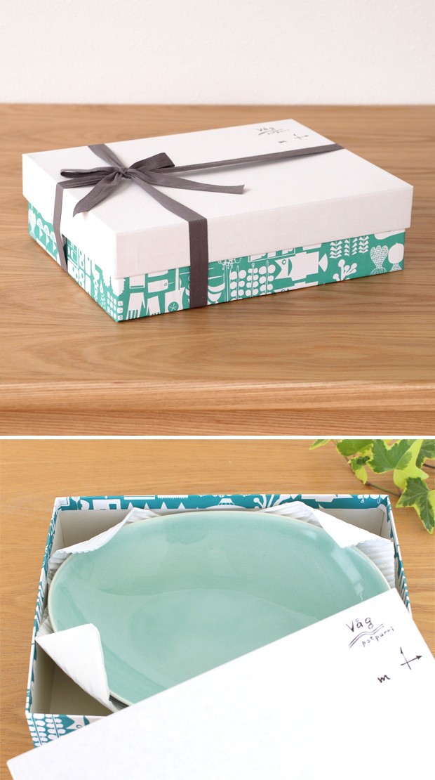 POTPURRI ポトペリー Vag ヴォーグ ペア パスタプレート ギフト BOX