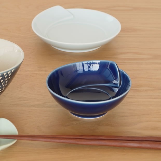 白山陶器 ひとえ 波佐見焼 小付 取り鉢 鉢 小鉢 HITOE 11.5×5cm HAKUSAN 日本製 青 白