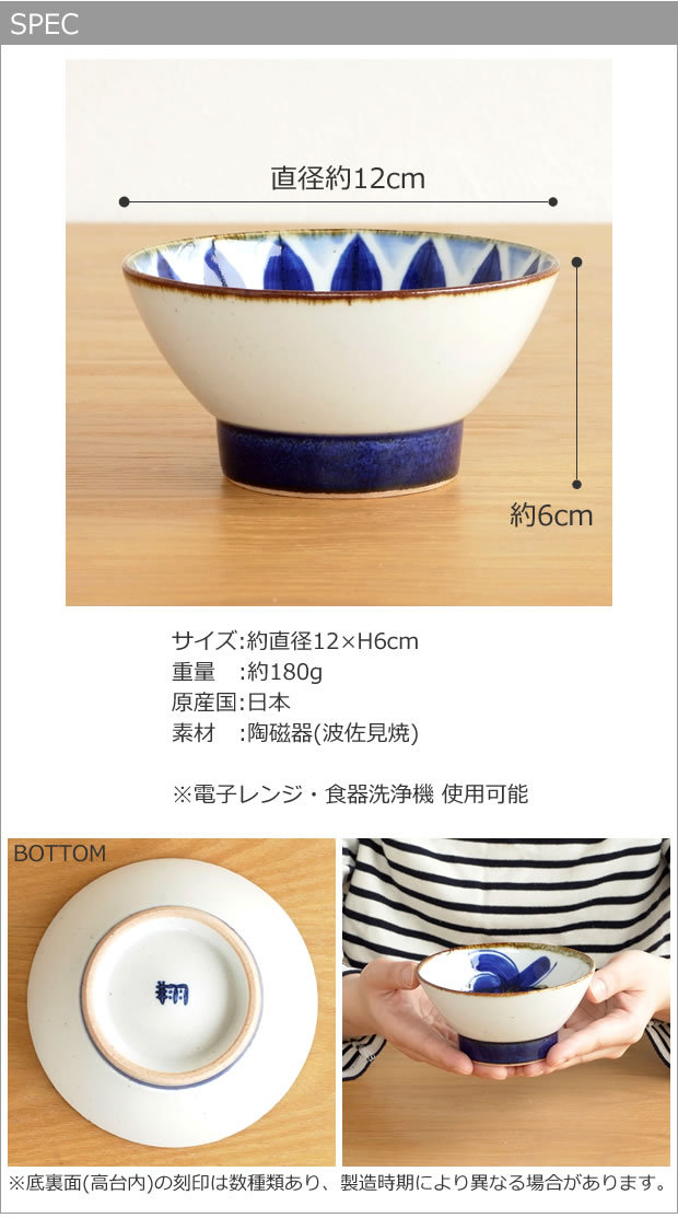 4/25〜27はポイント10倍／ 波佐見焼 HASAMI 翔芳窯 藍の器