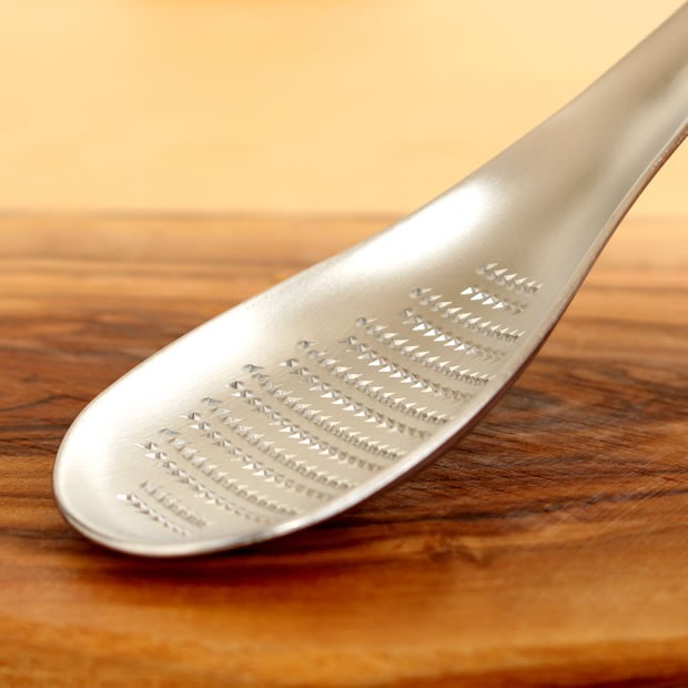 オークス（AUX） おろしスプーン おろし金 ステンレス製 スプーン型