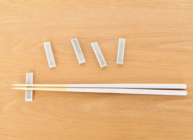 KURA Kobi 箸置き 5本セット chopstick Rest Cool Grey Matt 日本製 ギフト シンプル