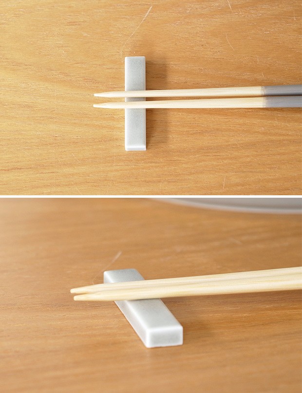 KURA Kobi 箸置き 5本セット chopstick Rest Cool Grey Matt 日本製 ギフト シンプル