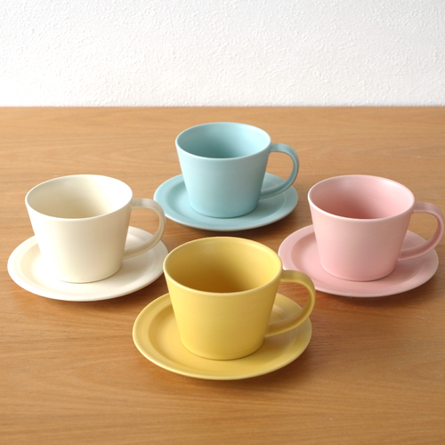 イムサエム　コーヒーカップ　ソーサー　セット SAKUZAN Sara おすすめ セット コーヒーカップ&ソーサー 4客