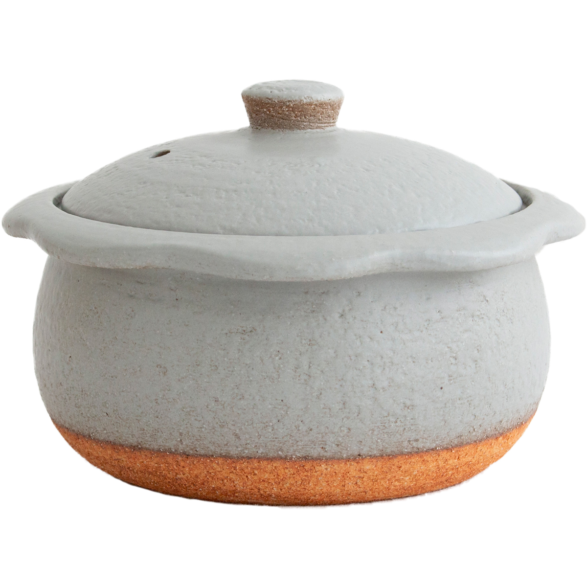 土鍋 1人用 18cm ココット鍋 陶器 花ココット カネフサ製陶 雑炊鍋