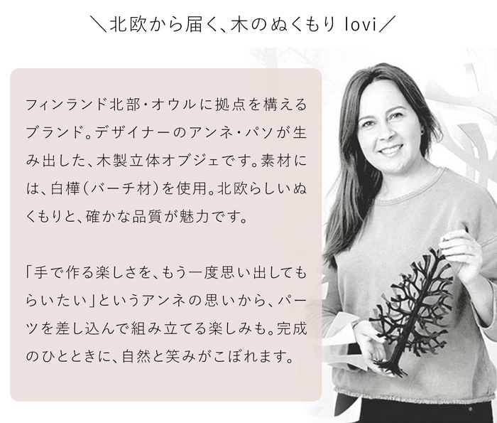 lovi ロヴィ クリスマスツリー ツリー Momi-no-ki 25cm ミニボールセット もみの木 クリスマス クリスマス雑貨 オーナメント 北欧 北欧インテリア