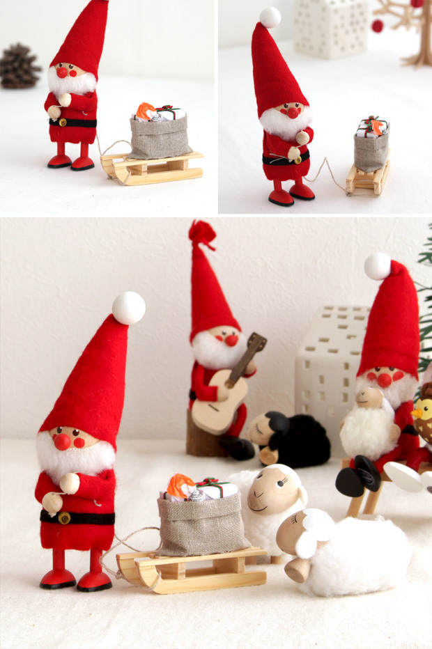 12/17-12/25限定 クーポンで10%OFF] ノルディカニッセ そりを引いた