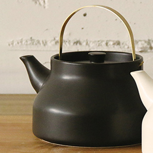 かもしか道具店 やかん 陶器 陶のやかん 1.8L 日本製 萬古焼 直火