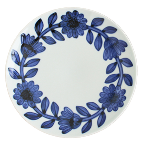 波佐見焼 西山窯 daisy デイジー プレート 18cm NISHIYAMA 和食器 磁器